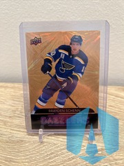 2020-21 Upper Deck Dazzlers Orange #DZ-87 Brayden Schenn St. Louis Blues
